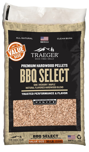 Traeger PEL359 BBQ Pellet, Hardwood, 30 lb Bag