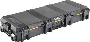 Pelican Vault Series VCV730-0000-BLK Tactical Rifle Case, 47.12 in L, 19.18 in W, 6.9 in H, Polyethylene, Black