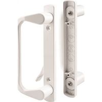Prime-Line Aluminum Handle Set, Painted, for 1-3/8 to 1-7/8 in Thick Doors