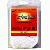 Dico Polishing Bonnet, Lambs Wool, 7 to 8 in Dia, 7-8" Terry/Foam Bonnet