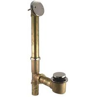 Keeney 612RB Bath Drain Assembly, Brass, Chrome Bath Drain Assembly Foot