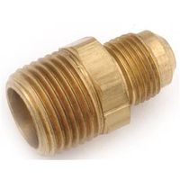 Anderson Metals Brass Connector, 5/8" x 1/2", Flare x MPT (754048-1008)
