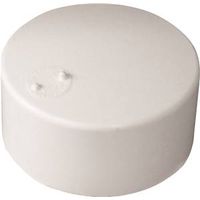IPEX 414263BC 3" PVC Sewer Pipe Cap, Hub, White