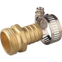 Landscapers Select GB-9413-3/4 Hose Coupling, 3/4 in Male, Brass 3/4" Male Hose Mender
