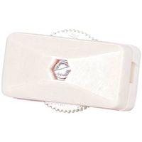 Eaton Wiring Devices BP410W-SP-C Cord Switch, 3A, 120V, Screw Terminal, White