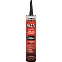 Gardner 0379-GA Roof Patch, Black Liquid, 10 fl oz Wet/Dry Roof Cement