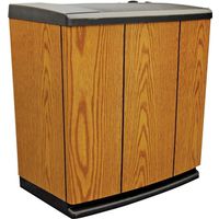 Aircare Humidifier, 120V, 4-Speed, 3700 sq ft Coverage, Analog Control, Light Oak (H12 300HB)