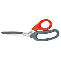Crescent Wiss W812S Household Scissor, 8-1/2 in OAL, Gray/Red Handle, Stainless Steel Blade