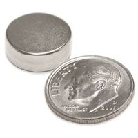 Magnet Source Super Neodymium Magnet Disc, 0.315 in Diameter, 0.118 in Height