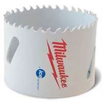 Milwaukee 49-56-0233 Bi-Metal Hole Saw, 4-1/2 in Dia, 1-5/8 in D Cutting, 5/8-18 Arbor