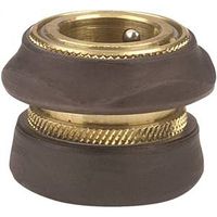 Gilmour 809014-1002 BRS Female Hose Quick Connector, Brass, Bronze