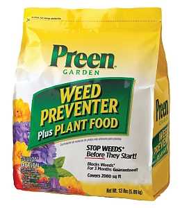 Preen 24-63798 Weed Preventer, Granular Solid, 13 lb