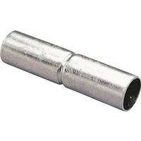 Stephens Pipe & Steel HD20010RP Fence Sleeve, Galvanized 1-3/8x6 Top Rail Sleeve