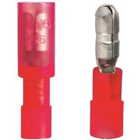 Gardner Bender 20-161P Bullet Splice Connector, 600 V, 22 to 18 AWG Wire, Red