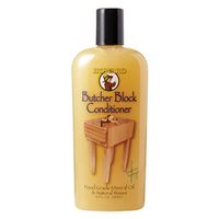 Howard BBC012 Butcher Block Conditioner, Light Tan Gel, 12 oz Bottle