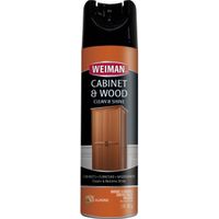 Weiman 596 Cabinet Wood Cleaner and Polish, 17 oz Can, Foam, Almond