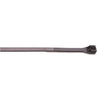 Gardner Bender 47-108UVB Cable Tie, 1/4 in Max Bundle Dia, Nylon, Black, 8 in L, 25/PK