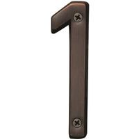 Number House 1 Style 4-Inch Sign