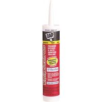 DAP Adhesive Sealant, White, 24-Hour Cure, -20 to 150°F, 10.1 oz Cartridge