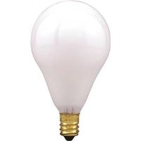 Sylvania 10777 Incandescent Bulb, 60W, A15 Lamp, Candelabra E12 Base, 625 Lumens, 4100K