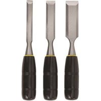 STANLEY 16-150 Series Chisel Set, 7-3/4 in L, 3-Piece Wood Chisel Set