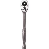 Vulcan TR0038 Quick Release Ratchet Handle, 3/8" PearHead, 7-5/8 in OAL, Chrome