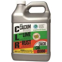 CLR CL-4 Calcium/Lime/Rust Cleaner, 1 Gal, Liquid, Slightly Acidic, Lime Green