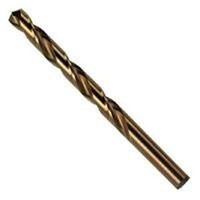 Irwin Jobber Drill Bit, 3/8" Diameter, 5" Overall Length, Spiral Flute, Straight Shank