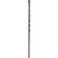 Irwin 5026015 1/2" x 6" Percussion Spiral Flute Masonry Bit, 3/8" Dia Shank, Straight Shank