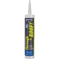 Sashco 14010 Cement and Patching Sealant, Clear, Liquid, 10.5 oz Cartridge