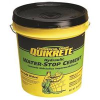 Quikrete 1126-20 Hydraulic Cement, Gray, Solid, 20 lb Pail