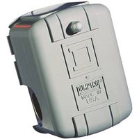 Square D Pumptrol Pressure Switch, 1-Phase, 2-Pole, 220 PSI, NEMA 1 Enclosure (FSG2J20CP)