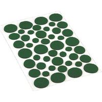 PAD FELT GREEN ASSORTED