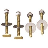 Plumb Pak PP835-165 Brass Toilet Bolt-Screw Set