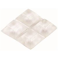 Vinyl Square Pad Bumper 3/4 Inch
