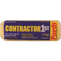 Purdy Contractor 1st Paint Roller Cover, 1" Nap, 9" Length, Polyester (688095)