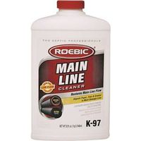 Roebic Main Line Cleaner, 1 Qt, Liquid, Clear (K-97)
