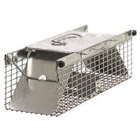 Havahart 1026 Animal Trap, Spring Loaded Locking Cage Trap 18x5x5