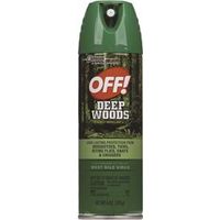 OFF! Deep Woods Insect Repellent V, 6 oz, Liquid, Clear