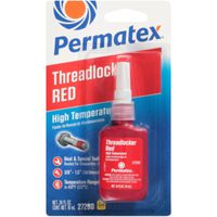 Permatex 27200 Threadlocker Liquid Red 10 mL Bottle