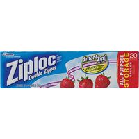 Ziploc 1-Gallon Bag Storage