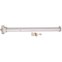 ProSource Panic Bar, 32.5 in W, Stainless Steel/Steel/Zinc Alloy, Powder-Coated, for 1.75 in Thick Door