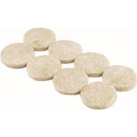 Shepherd Hardware Protective Felt Pad, Beige, 1.5 in Diameter