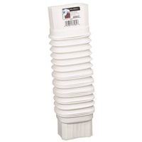 Amerimax Flex Elbow, 2" x 3" Gutter, Plastic, White (Model 37084HP)