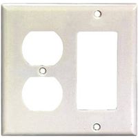 White Duplex/Decora Wall Plate