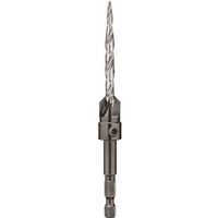 DEWALT DW2570 Countersink Drill Bit, 7/32 in Dia, 1-3/8 in OAL, Hex Shank, Spiral Flute, 4-Flute