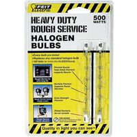 Feit Electric BPQ500T3/CL/RS/2 Halogen Bulb, 500 W, R7 Base, J T3, 3000 K, 4000 hr Life