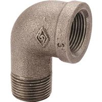 1" Black Street Elbow