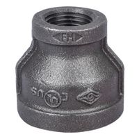 ProSource 24 Series 1 x 1/2 in Reducing Pipe Coupling, FIP, Steel, SCH 40, 300 PSI