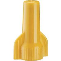 Gardner Bender WingGard 84 Wire Connector, 22 to 10 AWG, Steel Contact, Yellow, 100 Pack